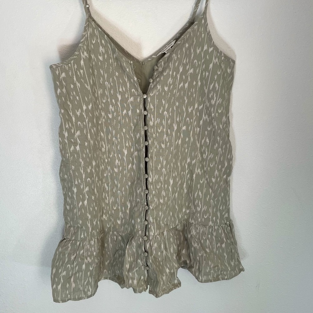 AE Button-Front Mini Dress